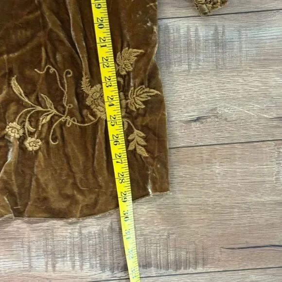 Johnny Was Velvet Tunic Peasant Blouse Large - Picture 14 of 14